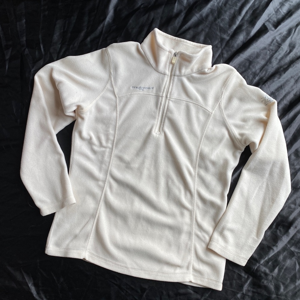 EUC 1/4 zip fleece pullover